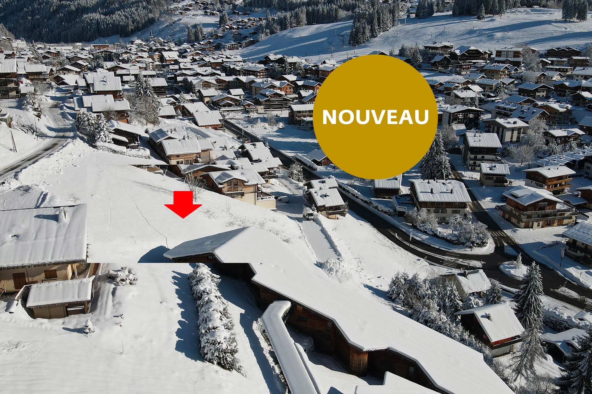 Alps Living - Programme immobilier L'Écrin, Les Gets - Vue extérieure 3