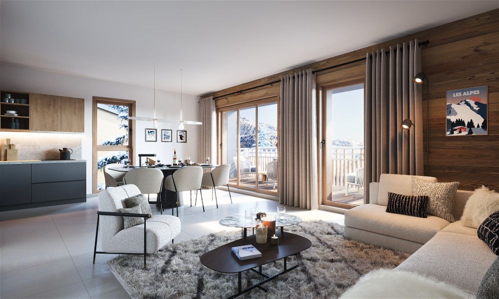 Alps Living - Programme immobilier Chamonix, Les Houches - Intérieurs