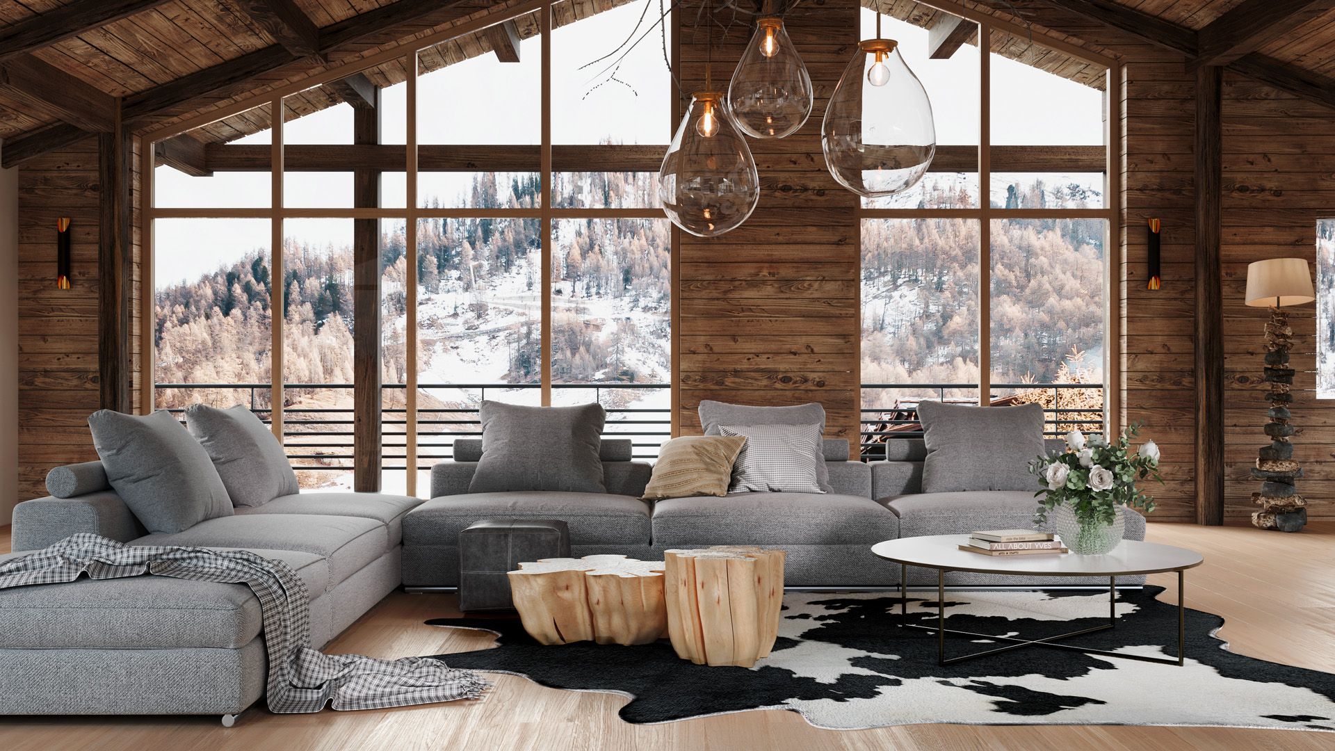 Alps Living - Programme immobilier L'Écrin, Les Gets - Vue intérieure 2