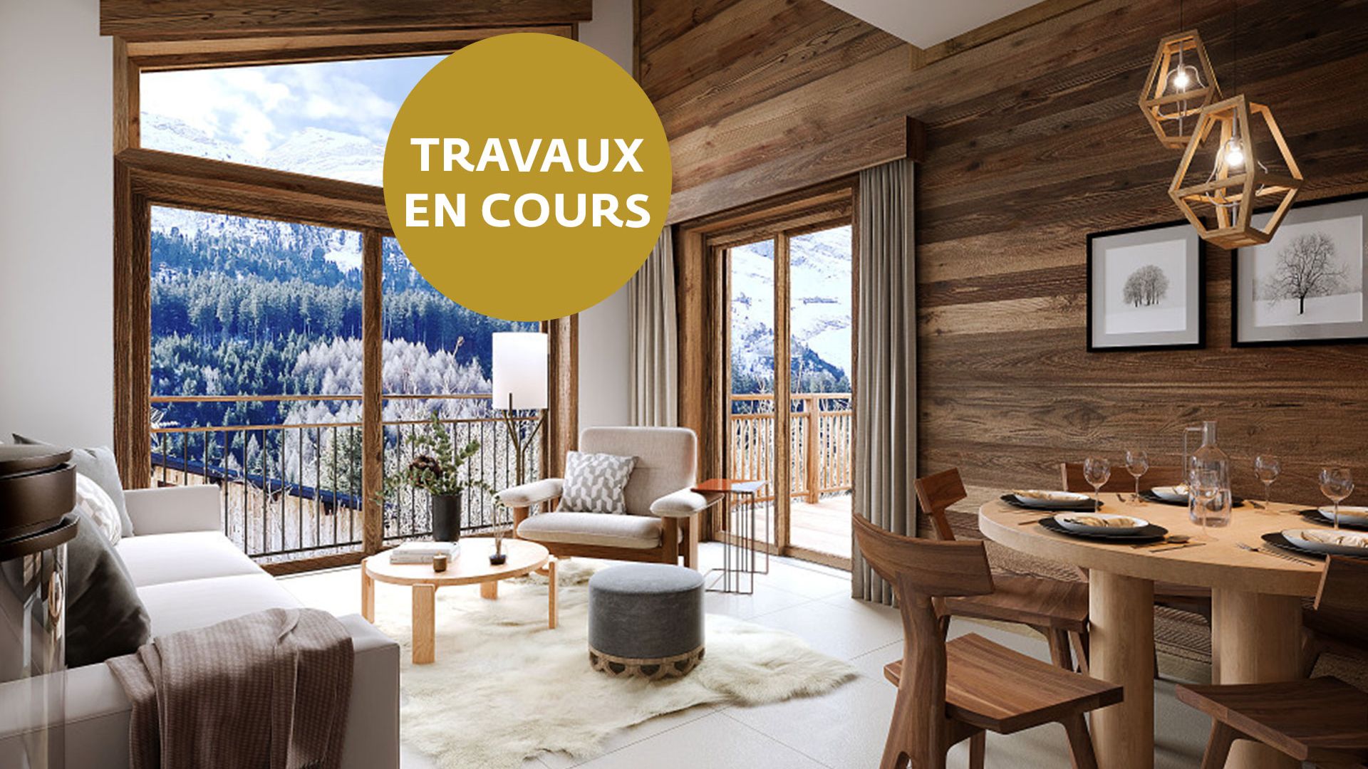 Alps Living - Programme immobilier Le Petit Chamois, Pralognan-la-Vanoise - Intérieur