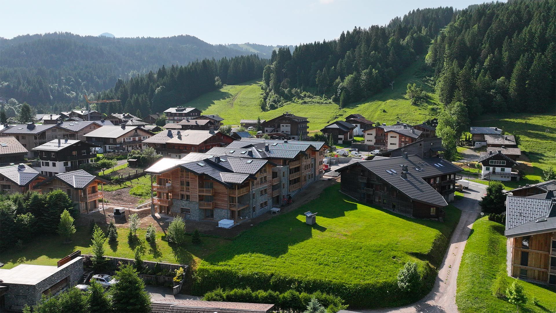 Alps Living - Programme immobilier La Ferme des Pistes, Les Gets - Réalisation