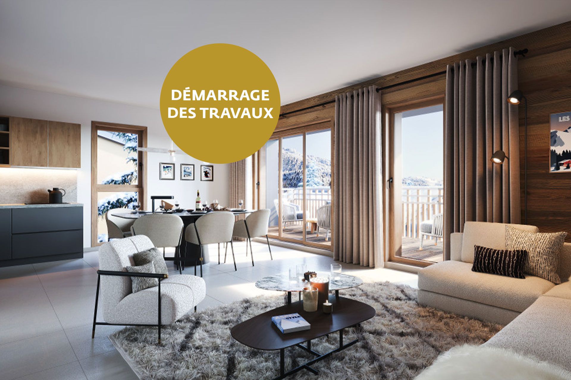 Alps Living - Programme immobilier Chamonix, Les Houches - Intérieur