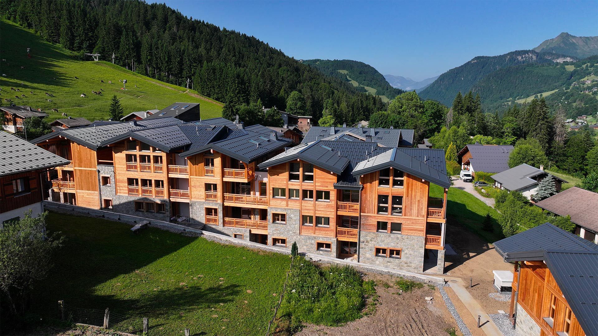 Alps Living - Programme immobilier La Ferme des Pistes, Les Gets - Réalisation