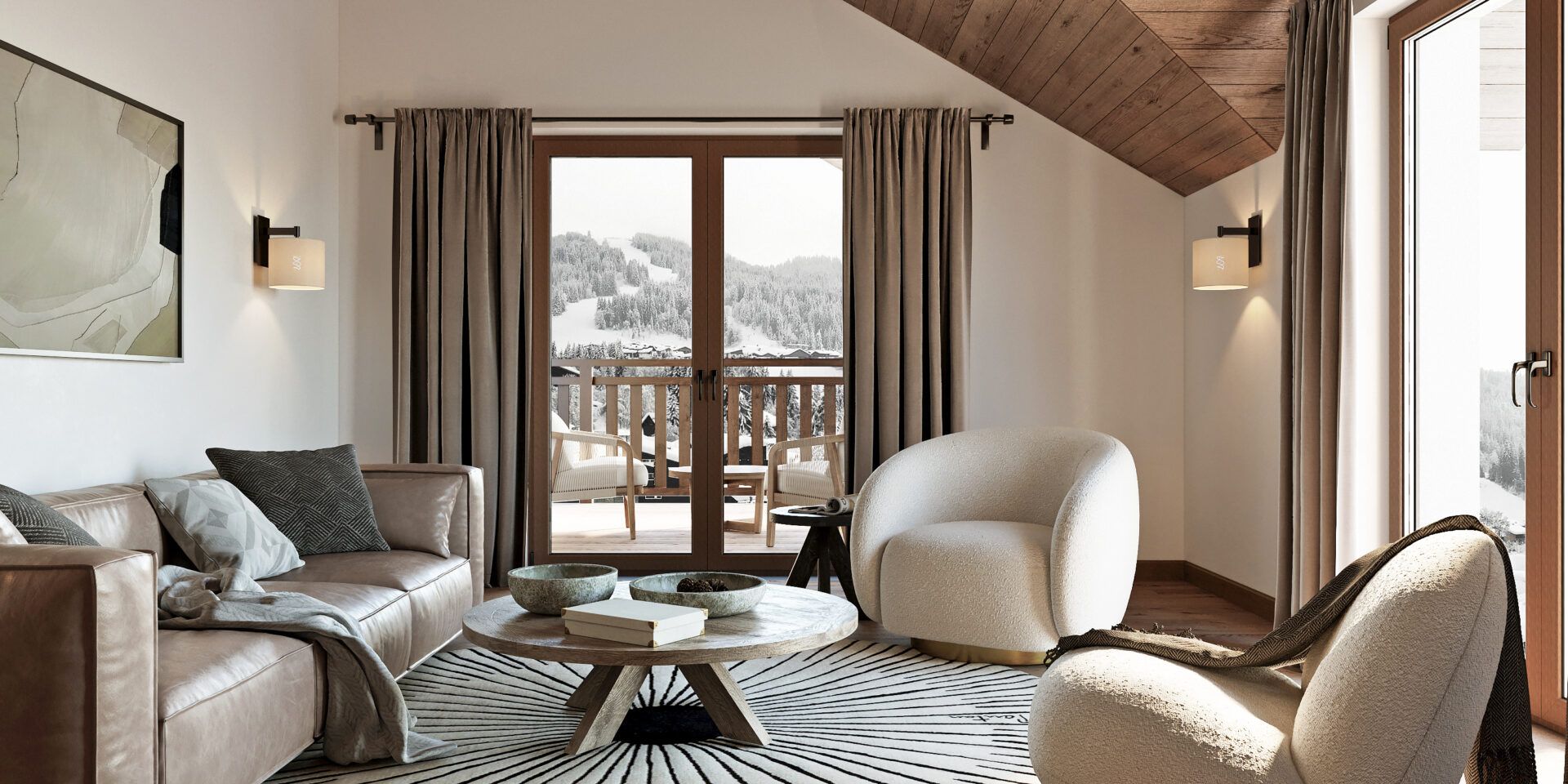 Alps Living - Programme immobilier, La Croisette, Les Gets - Sejour 2