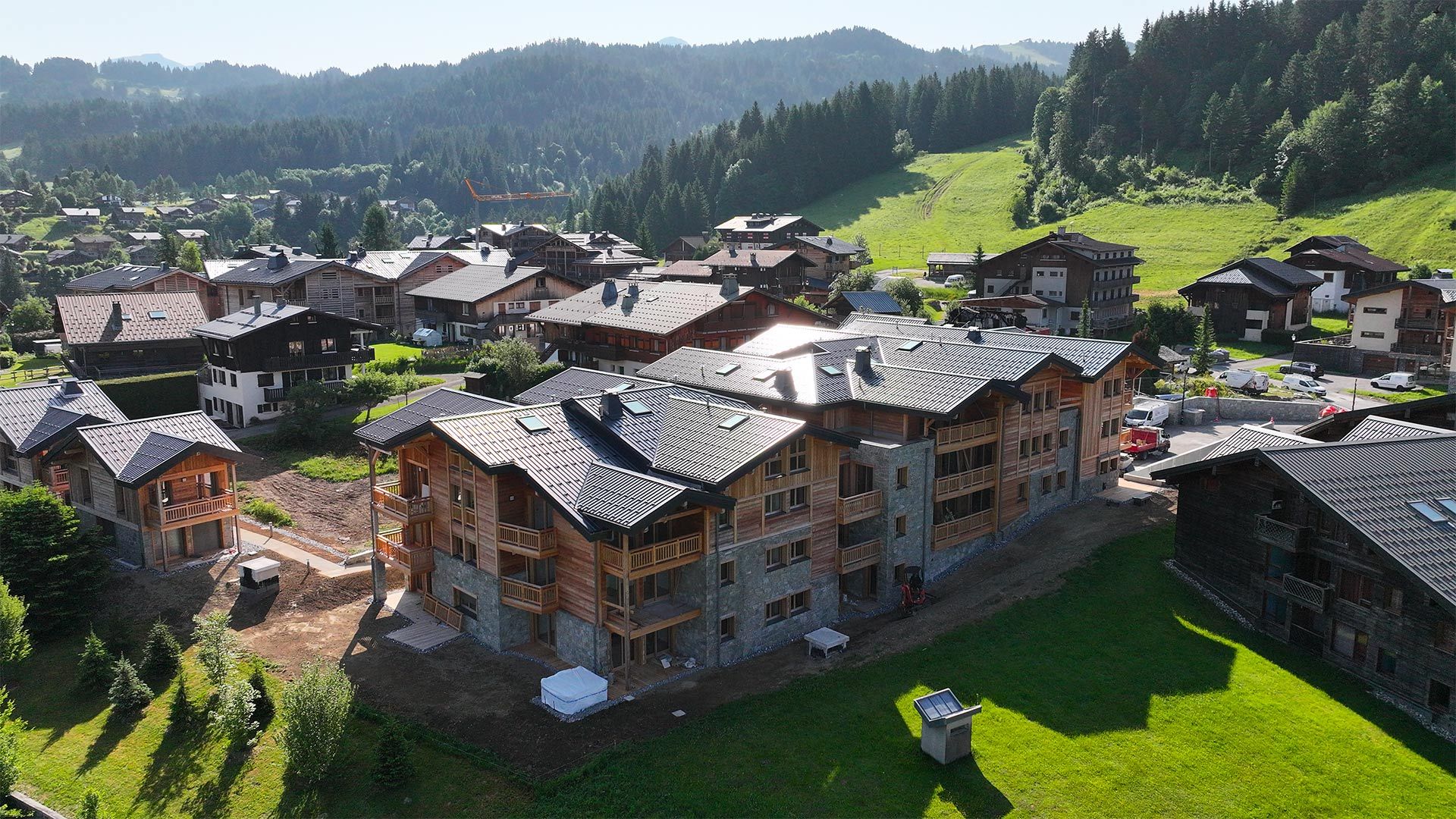 Alps Living - Programme immobilier La Ferme des Pistes, Les Gets - Réalisation