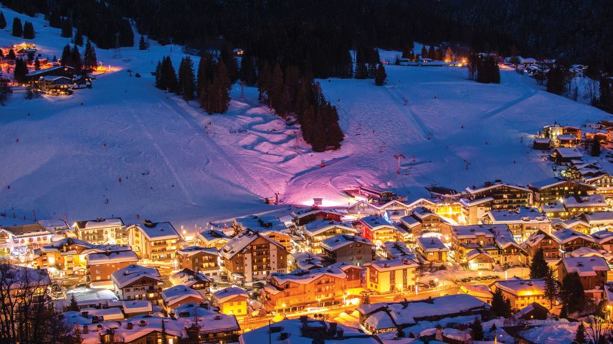 Alps Living - Programme immobilier La Croisette, Les Gets - Vue du village