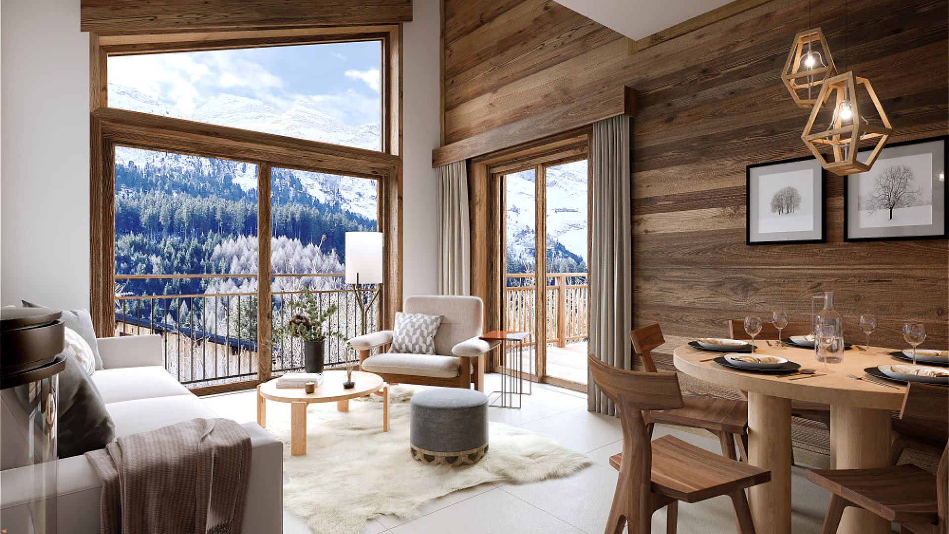 Alps Living - Programme immobilier Le Petit Chamois, Pralognan-la-Vanoise - Interieur