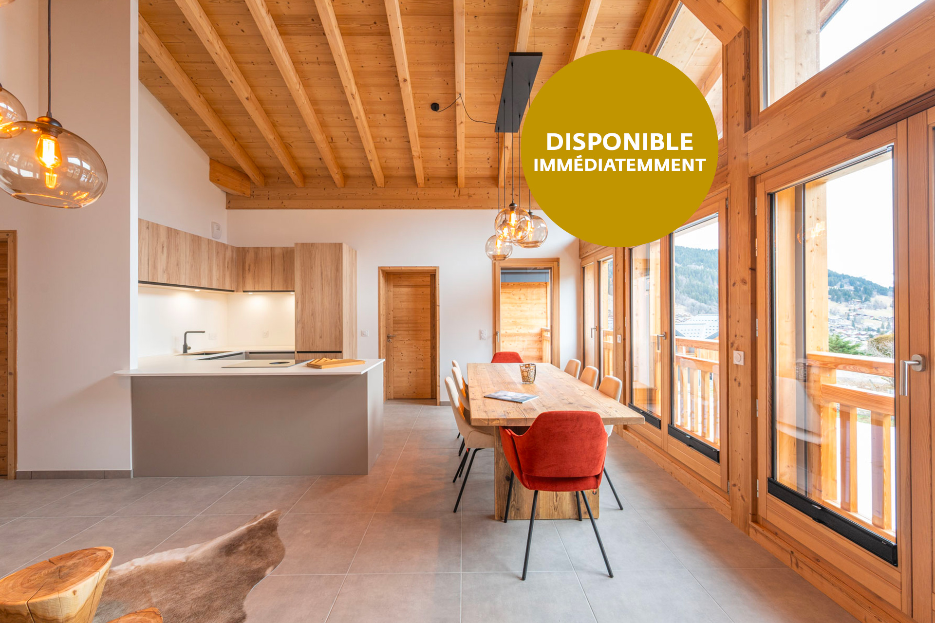 Alps Living - Programme immobilier La Ferme des Pistes, Les Gets - R&eacute;alisation