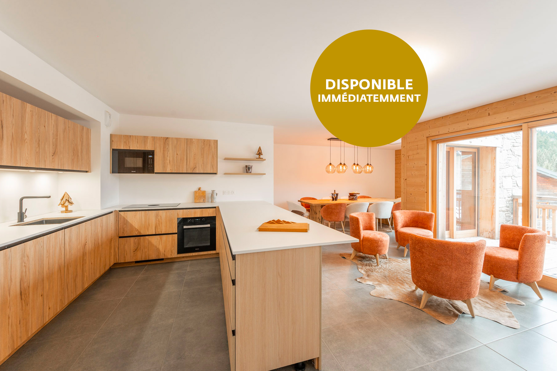 Alps Living - Programme immobilier La Ferme des Pistes, Les Gets - Chambre