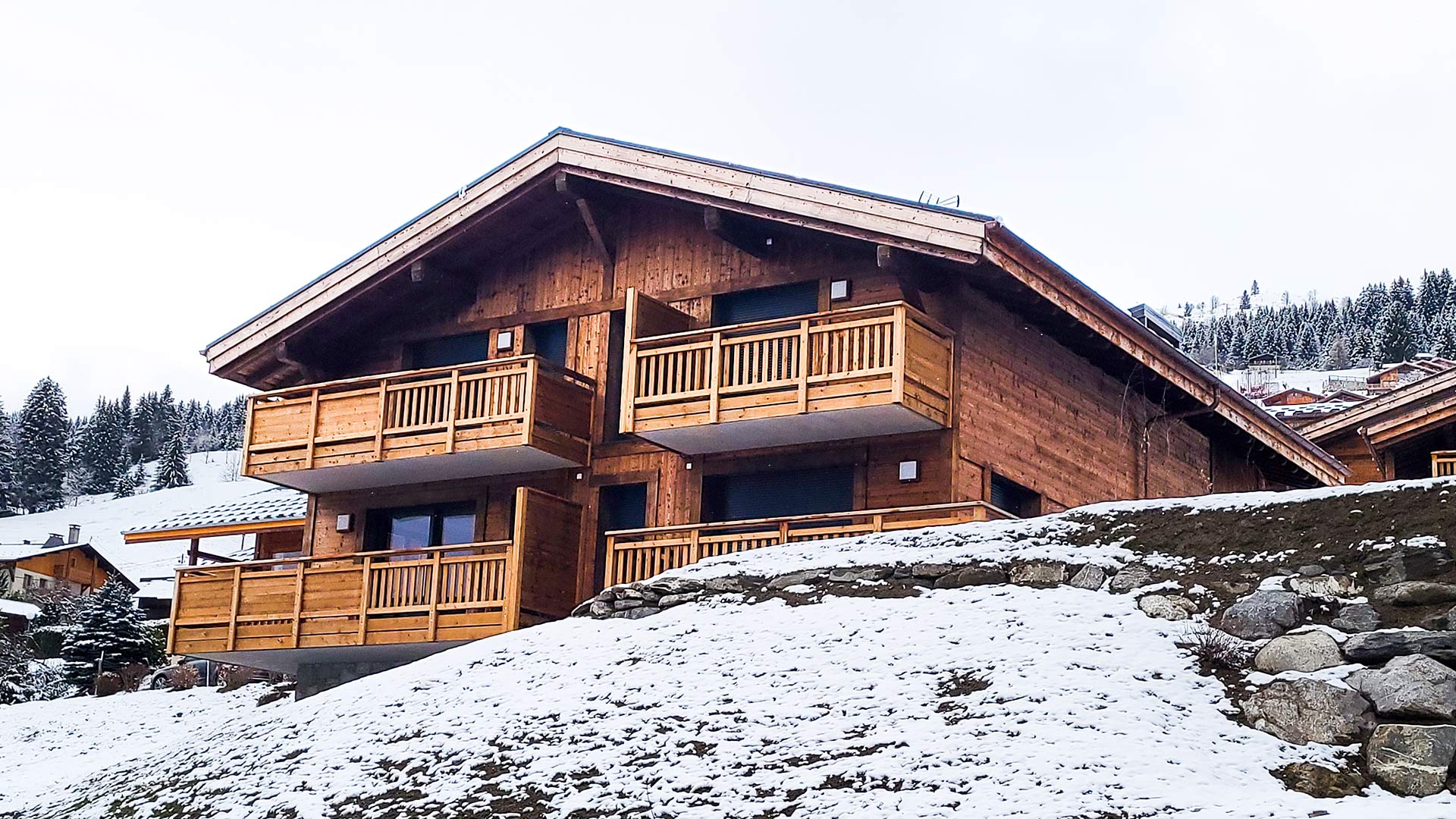 Alps Living - Programme immobilier Le Hameau des Cornuts, Les Gets - R&eacute;alisation