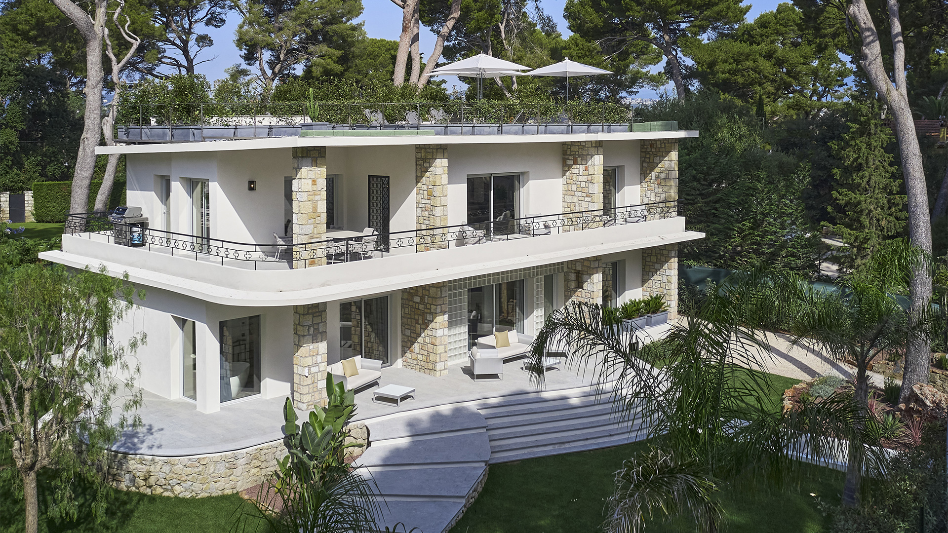 Groupe Habiter - Programme immobilier La Villa Van Cleef, Antibes - Vue ext&eacute;rieure