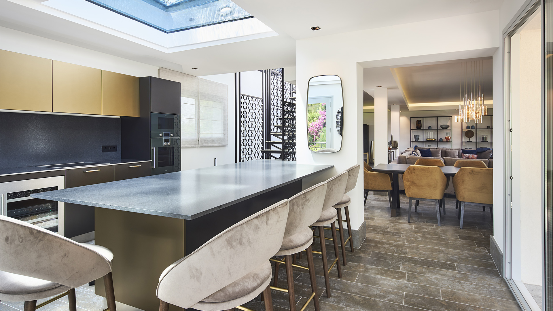 Groupe Habiter - Programme immobilier La Villa Van Cleef, Antibes - Vue int&eacute;rieure