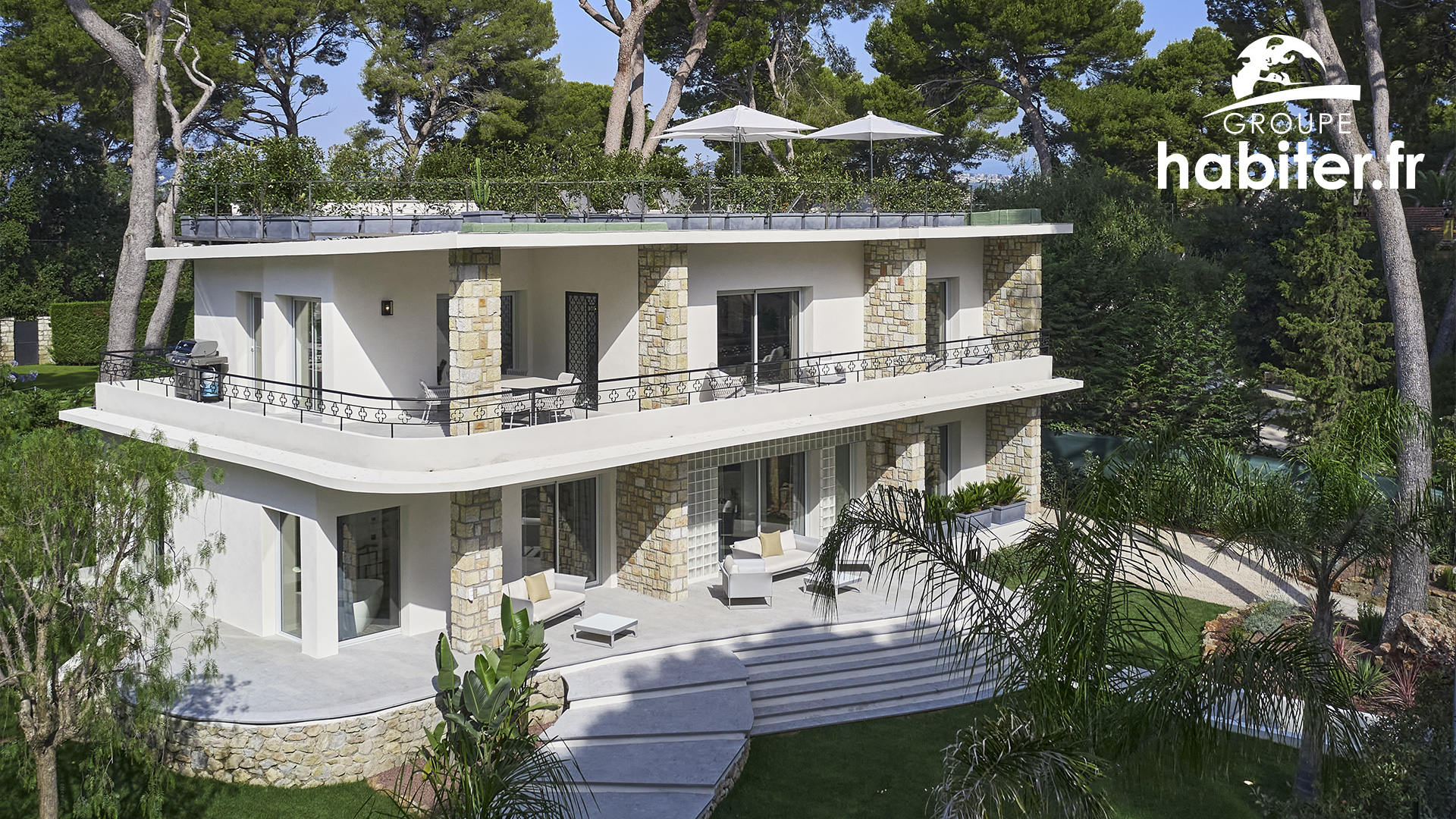 Groupe Habiter - Programme immobilier La Villa Van Cleef, Antibes