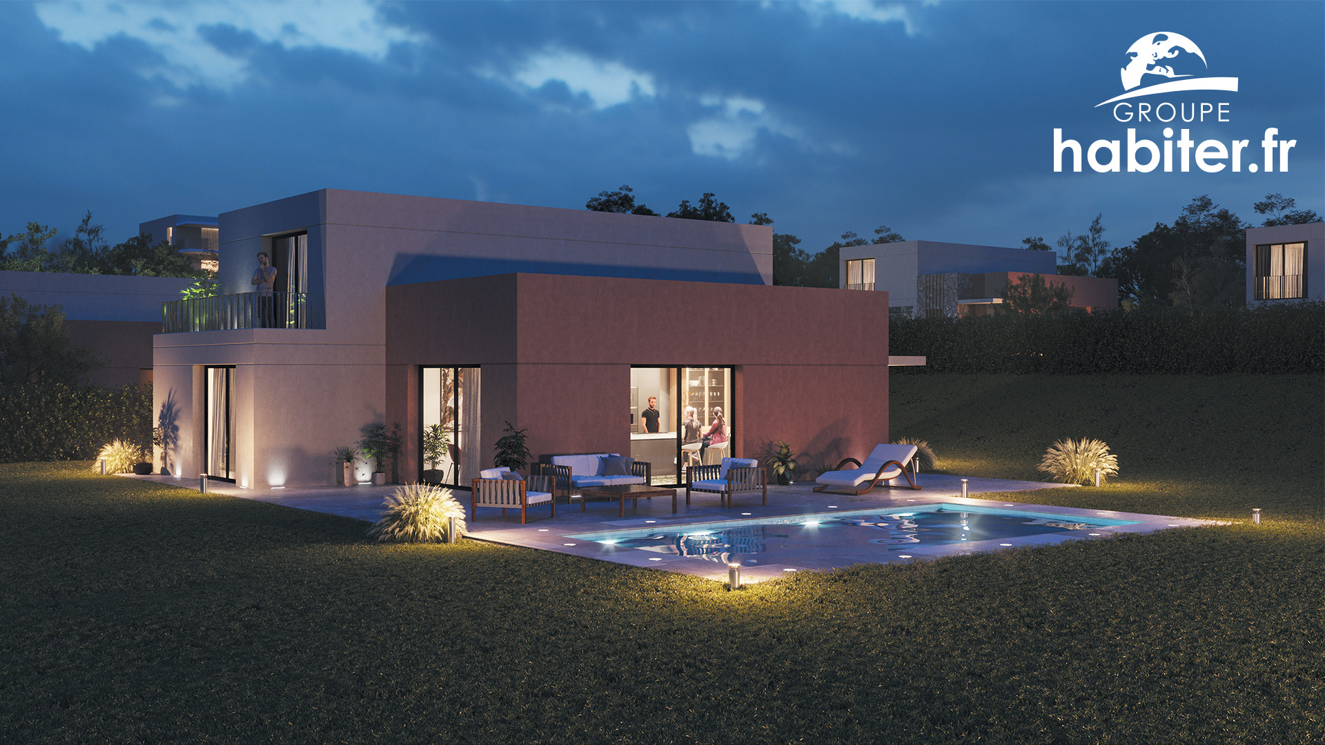 Groupe Habiter - Programme immobilier Les Villas du Golf, Amn&eacute;ville