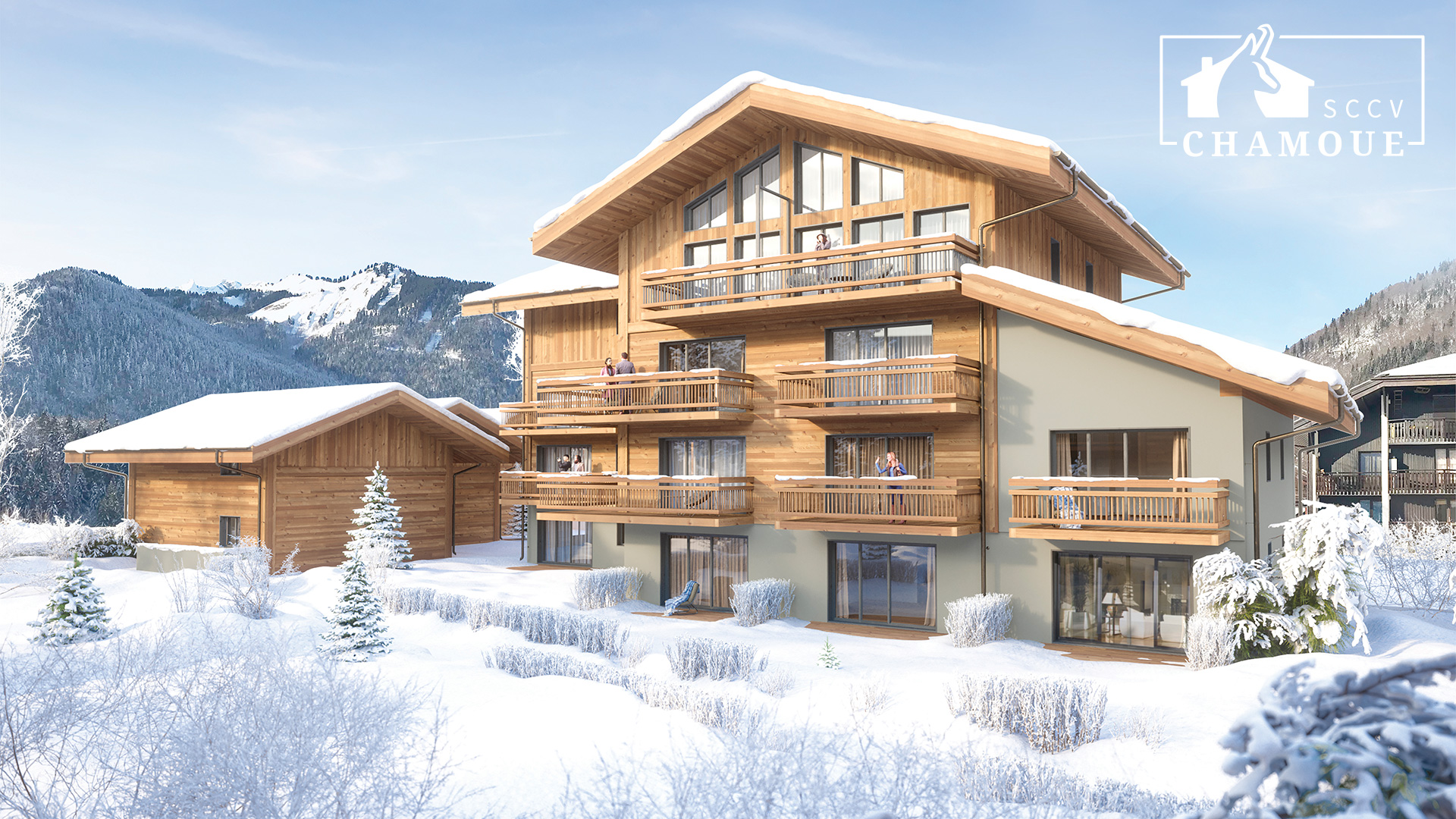 SCCV Chamou&eacute; - Programme immobilier Les Terrasses de Nantaux, Montriond