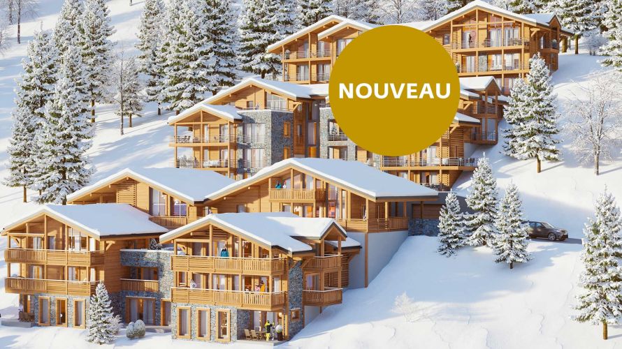 Alps Living - Programme immobilier L'Écrin, Les Gets - Vue extérieure 1