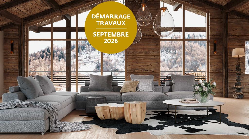 Alps Living - Programme immobilier L'Écrin, Les Gets - Vue intérieure 2