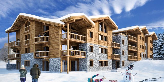 Programme immobilier La Ferme des Pistes, Les Gets - Vue extérieure 3