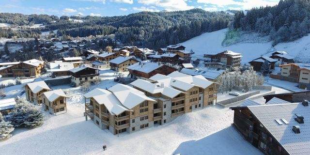 Alps Living - Programme immobilier La Ferme des Pistes, Les Gets - Vue extérieure 2